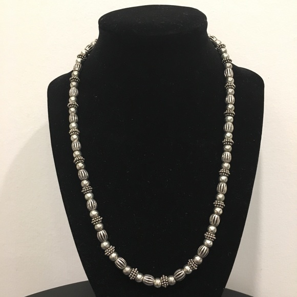 - - Liz Claiborne Silver-Colored Necklace - Picture 2 of 5